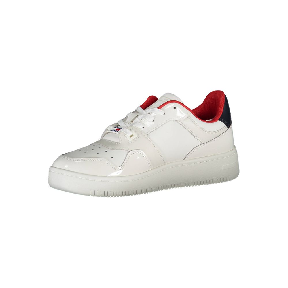 Tommy Hilfiger White Leather Women Sneaker - ACCEXO