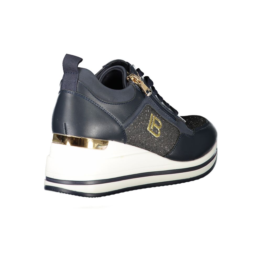 Laura Biagiotti Blue Polyester Women Sneaker - ACCEXO