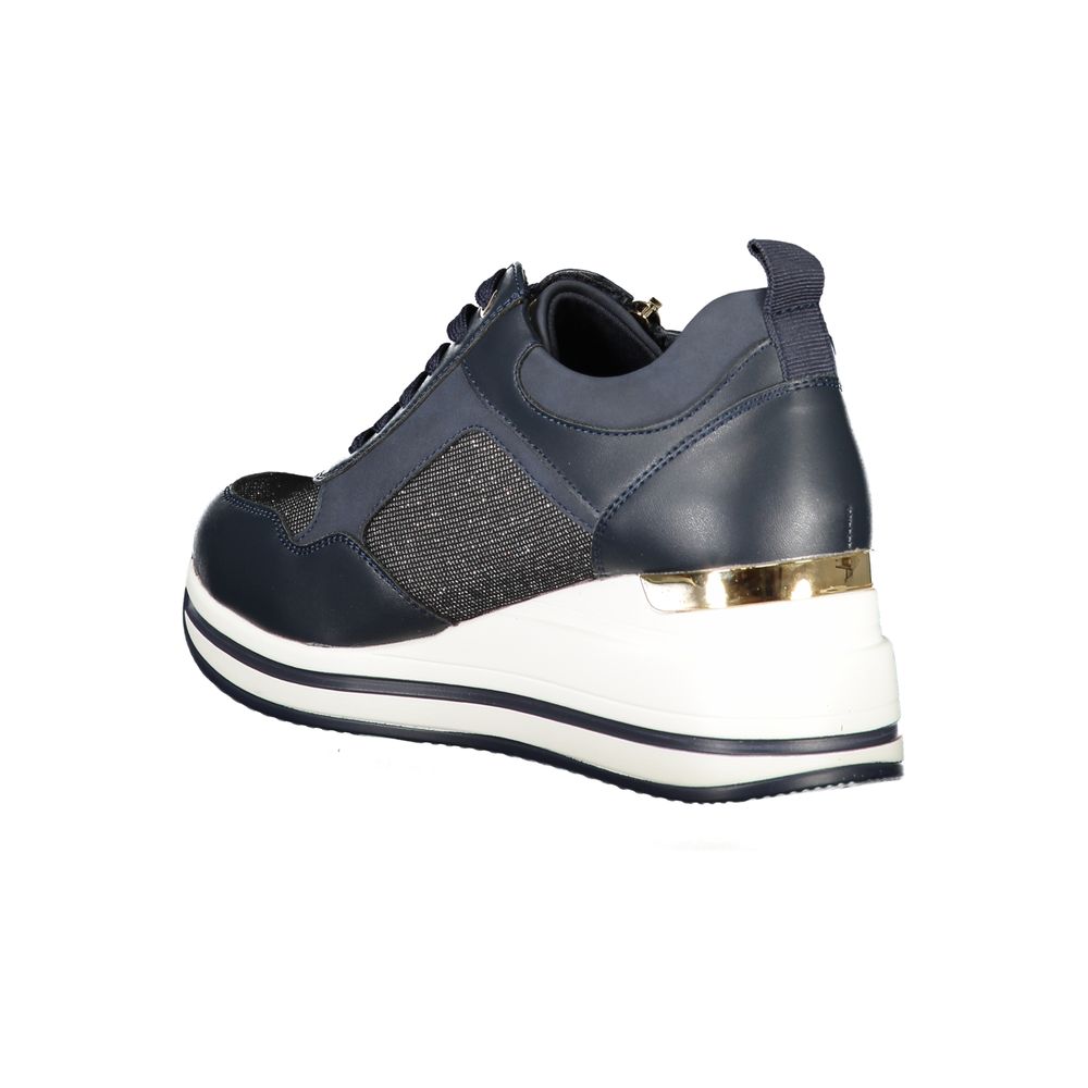 Laura Biagiotti Blue Polyester Women Sneaker - ACCEXO