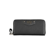 Guess Jeans Premium Black Polyethylene Women Wallet w/ Removal Drawer