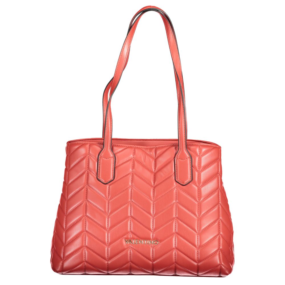 Mario Valentino Red Polyethylene Women Handbag - ACCEXO