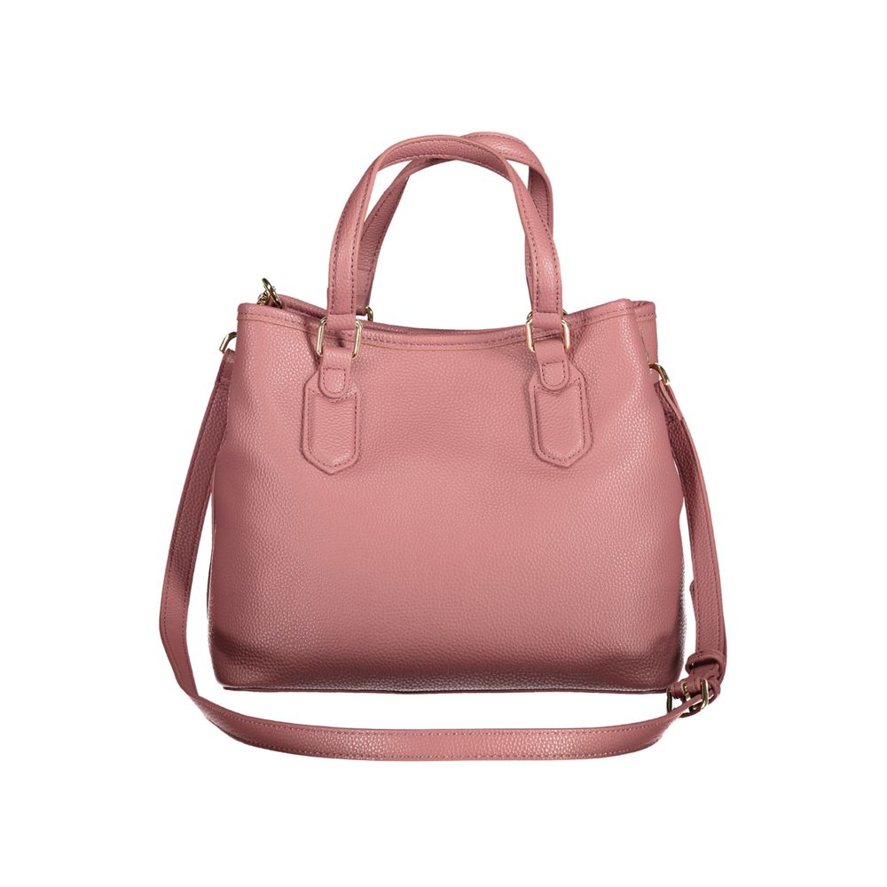 Mario Valentino Pink Polyethylene Women Handbag - ACCEXO
