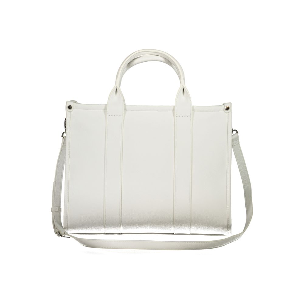 Mario Valentino White Polyethylene Handbag - ACCEXO