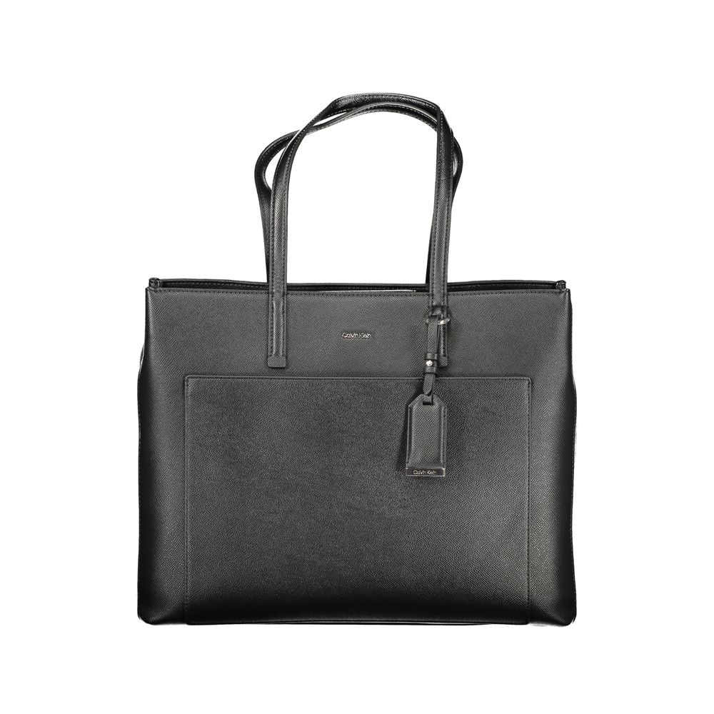 Calvin Klein Black Polyethylene Women Handbag - ACCEXO