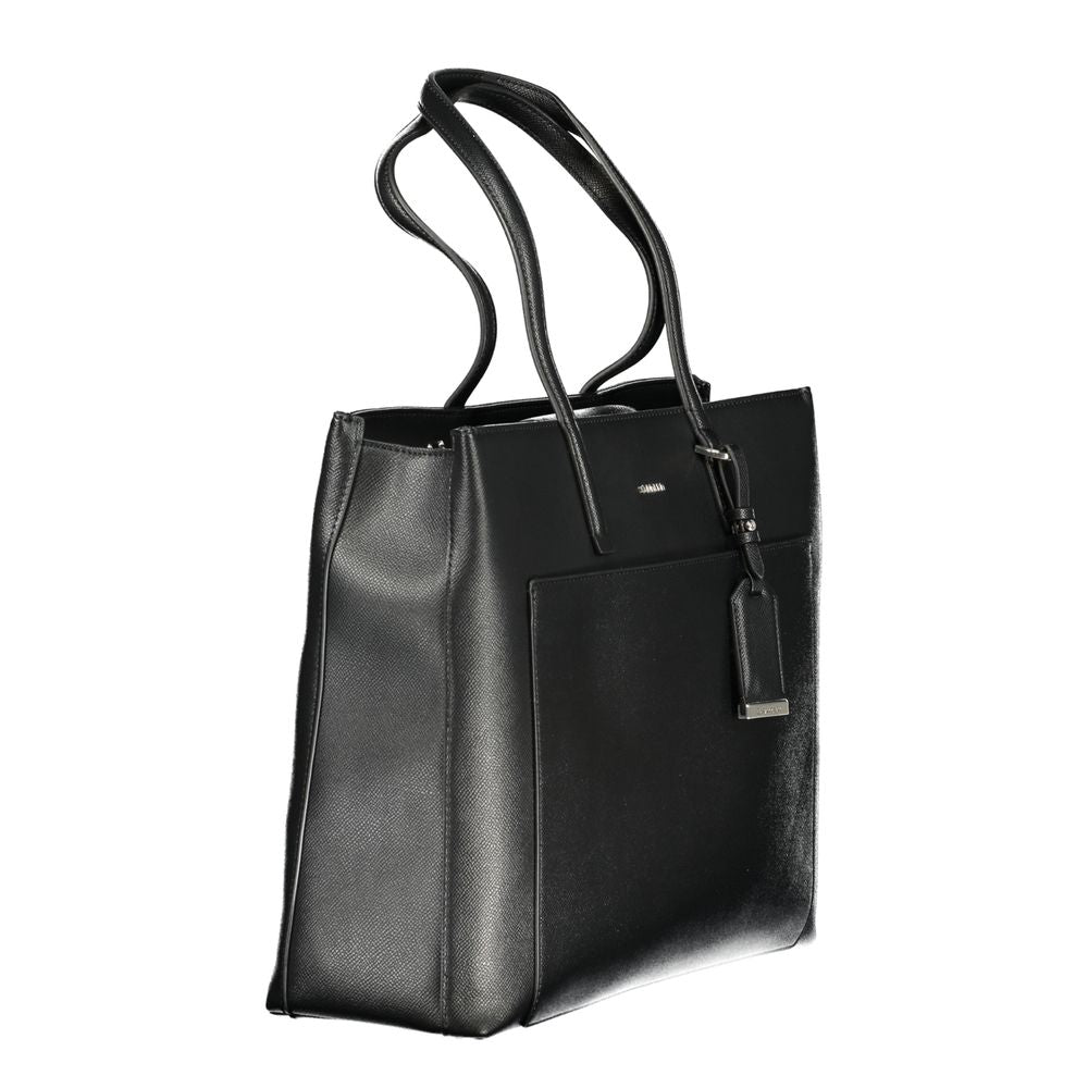 Calvin Klein Black Polyethylene Women Handbag - ACCEXO