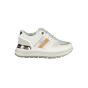 Laura Biagiotti White Polyester Women Sneaker - ACCEXO