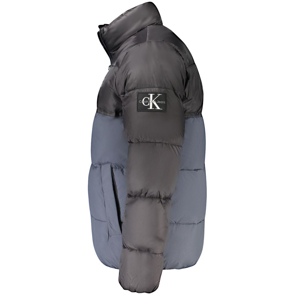 Calvin Klein Blue Polyester Men Jacket - ACCEXO