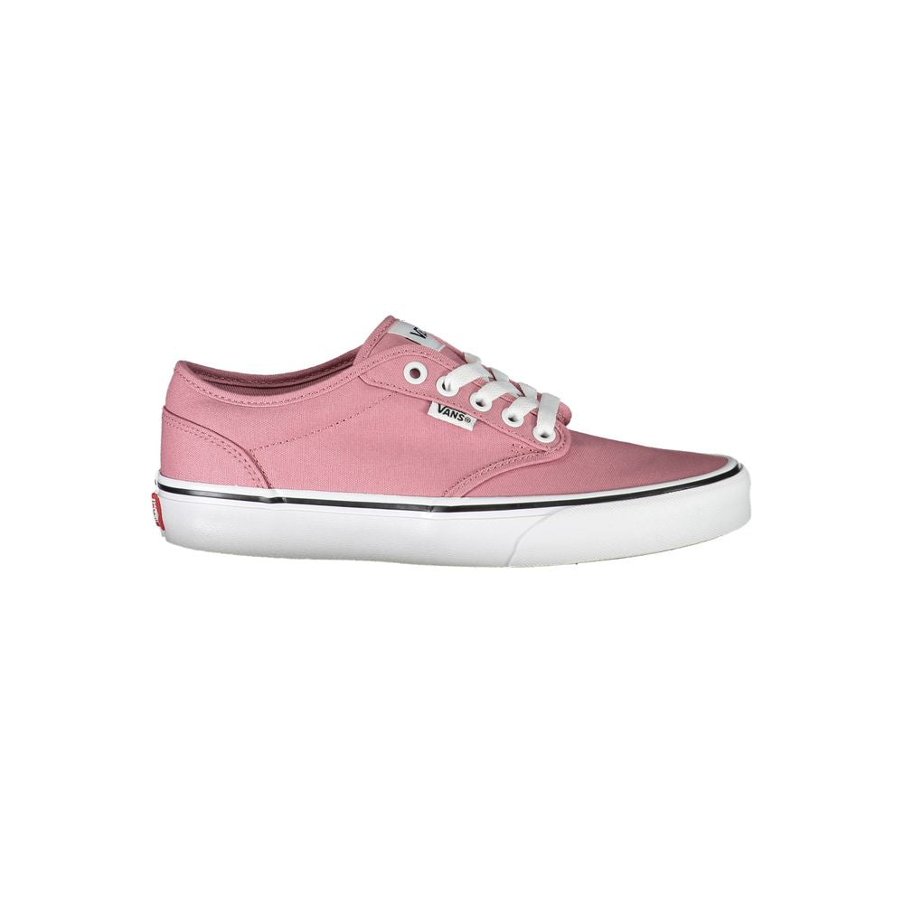 Vans Chic Pink Sneakers with Contrast Laces - ACCEXO