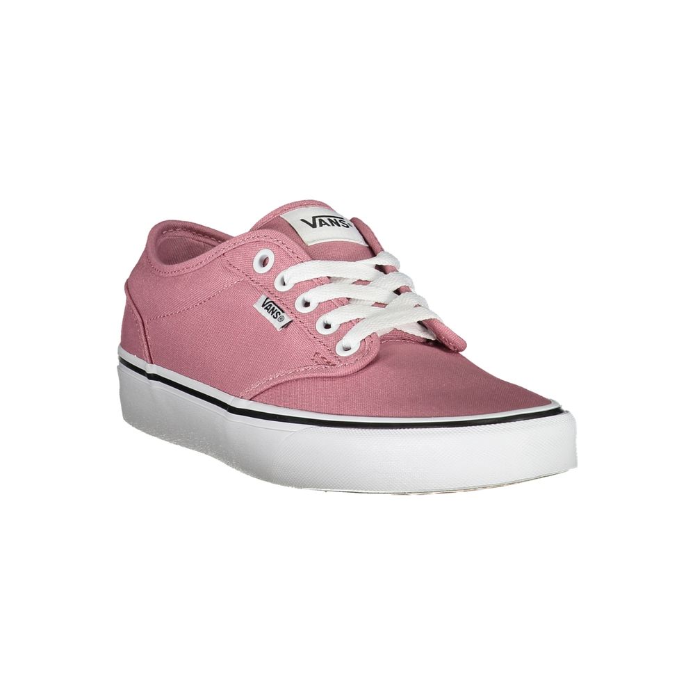Vans Chic Pink Sneakers with Contrast Laces - ACCEXO