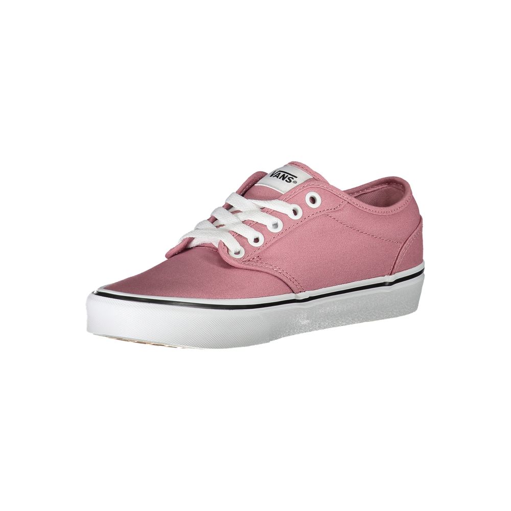 Vans Chic Pink Sneakers with Contrast Laces - ACCEXO