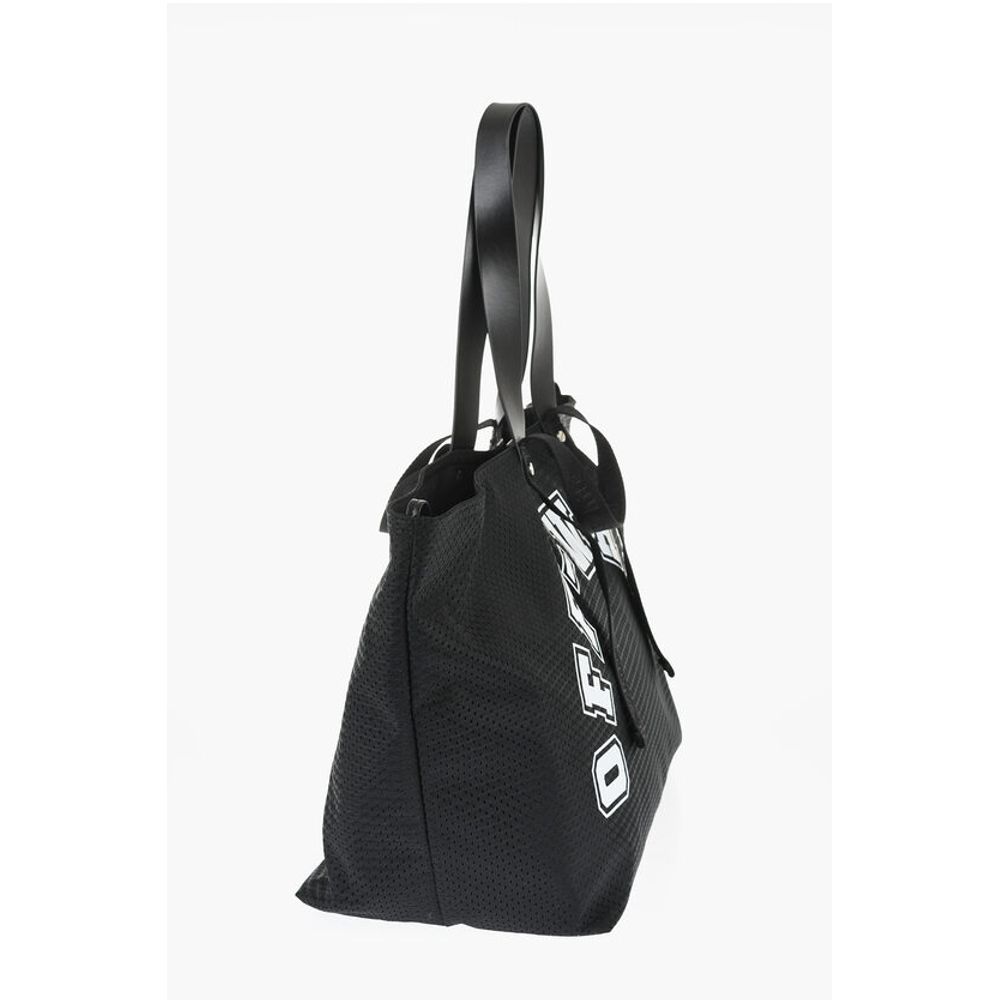 Off-White Perforated DAY OFF Weekend Bag with Contrast Print