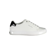 Calvin Klein White Leather Women Sneaker - ACCEXO
