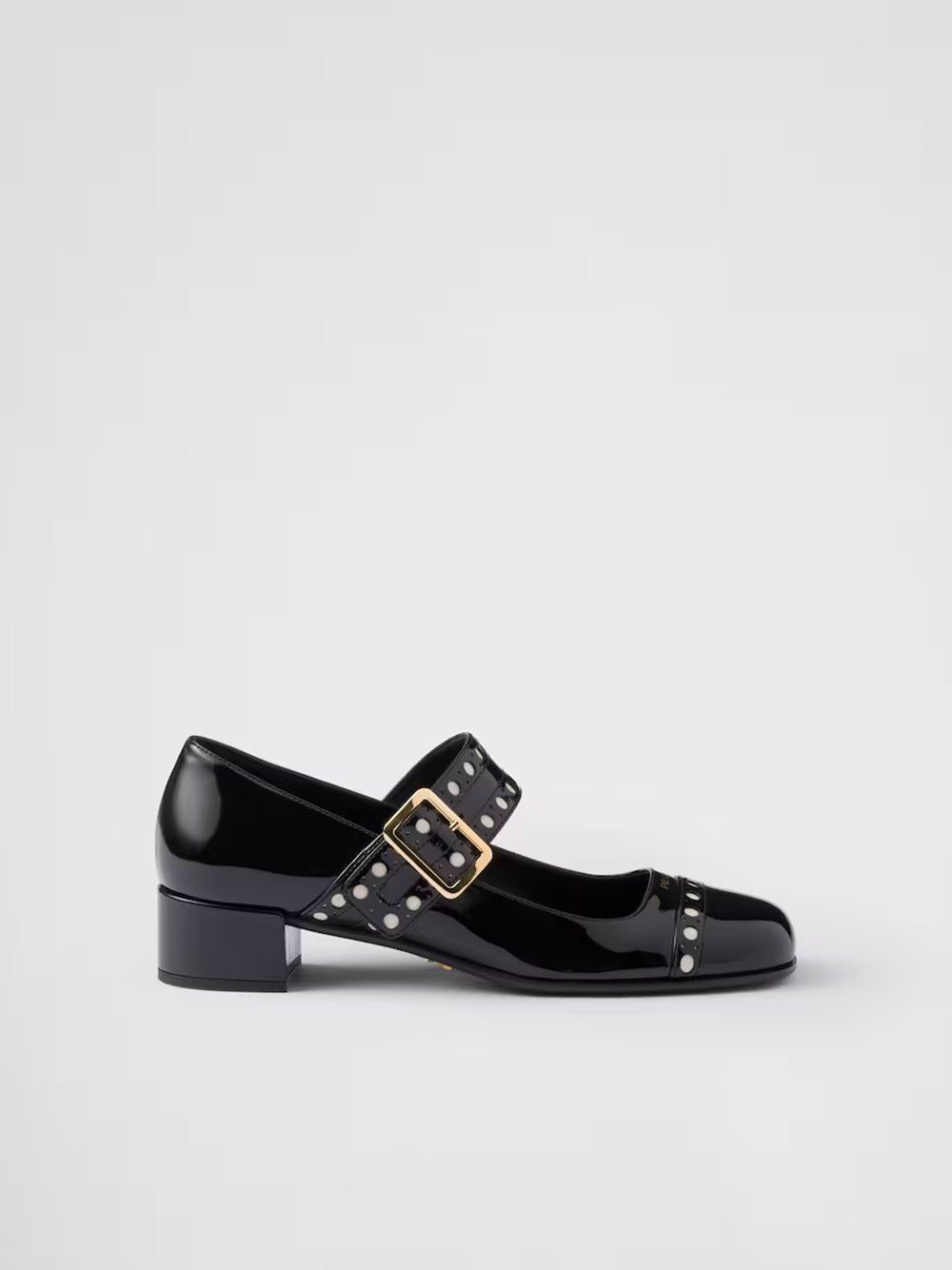 Prada Black Patent leather Mary Jane pumps - ACCEXO
