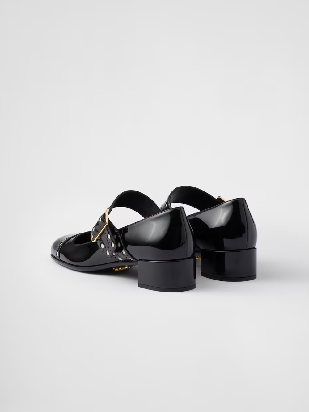 Prada Black Patent leather Mary Jane pumps - ACCEXO