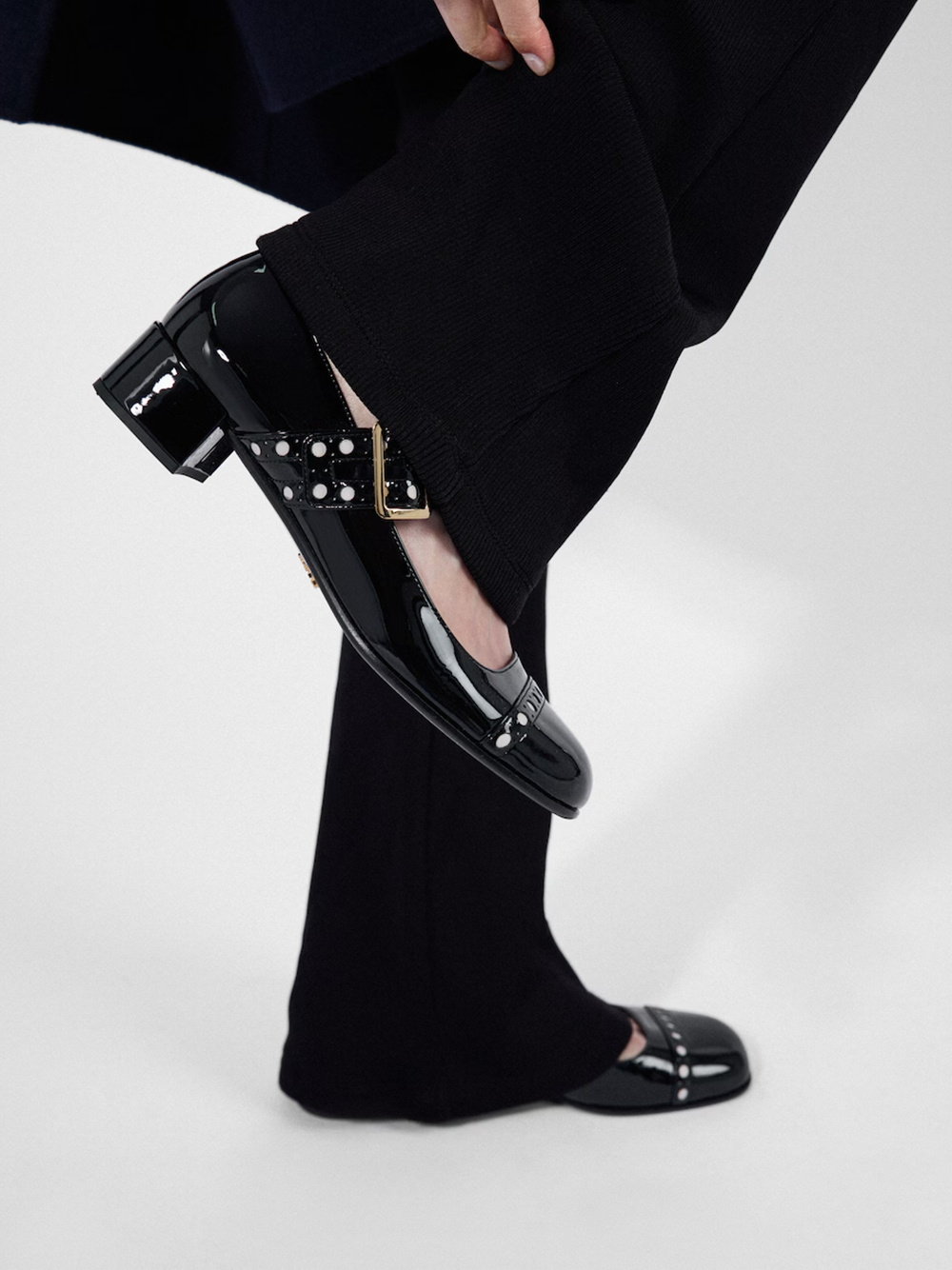 Prada Black Patent leather Mary Jane pumps - ACCEXO