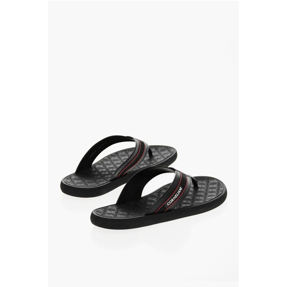 Corneliani Logoed Rubber Flip-Flops