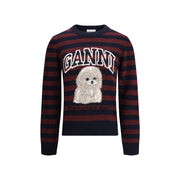 Ganni Poodle striped Sweater - ACCEXO
