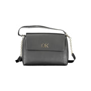 Calvin Klein Black Polyester Women Handbag - ACCEXO