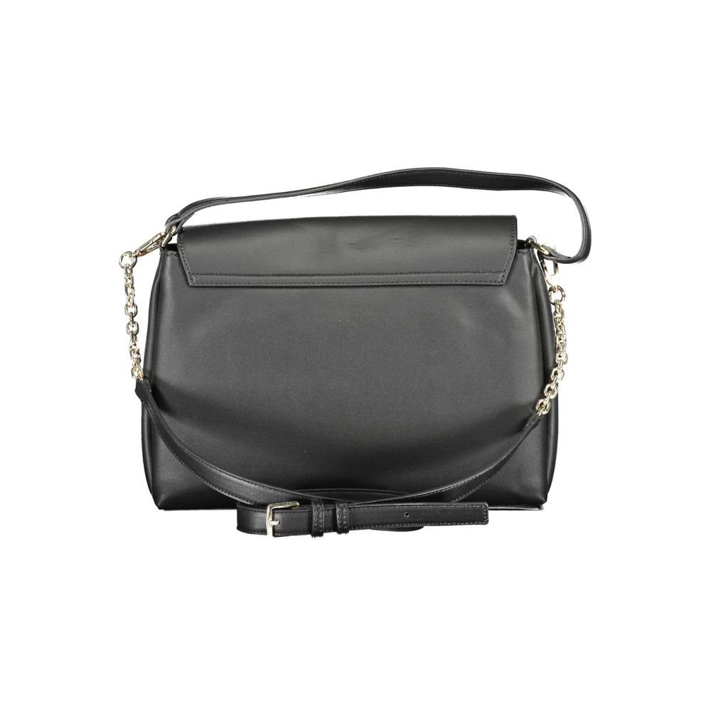Calvin Klein Black Polyester Women Handbag - ACCEXO