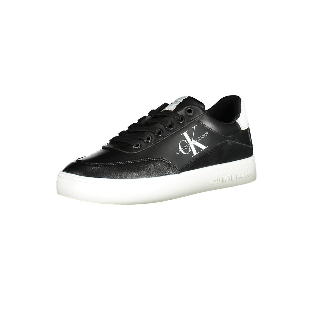 Calvin Klein Black Leather Women Sneaker - ACCEXO