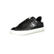 Calvin Klein Black Leather Women Sneaker - ACCEXO