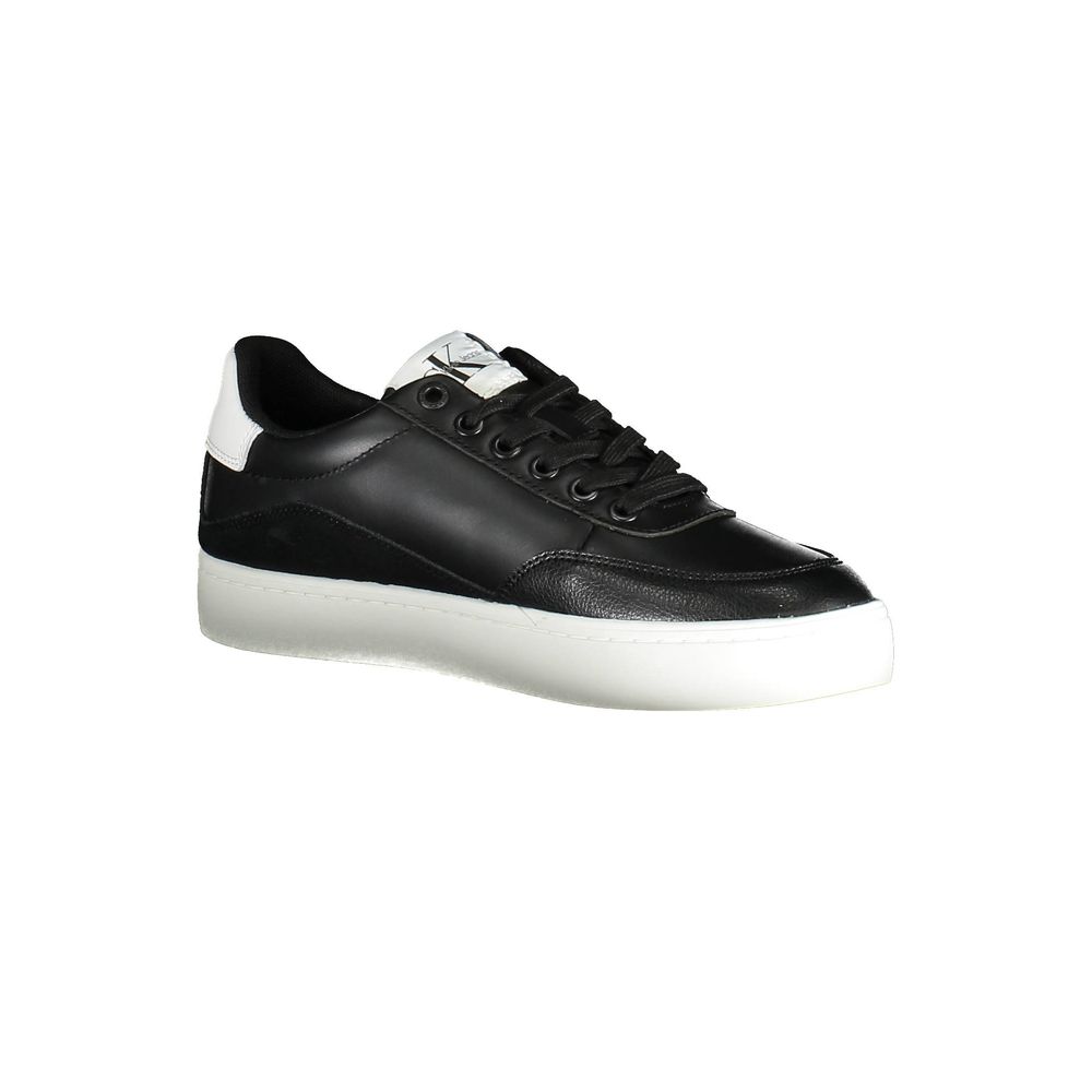 Calvin Klein Black Leather Women Sneaker - ACCEXO