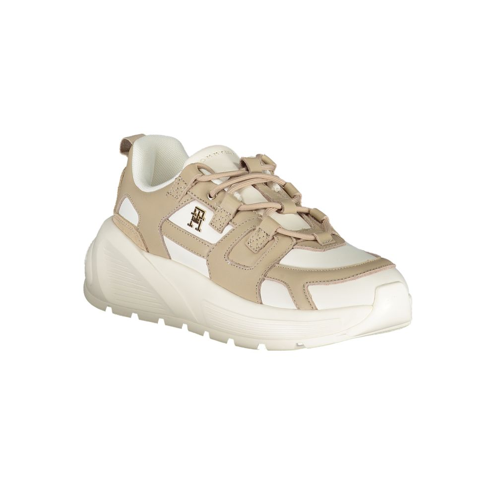 Tommy Hilfiger White Polyethylene Women Sneaker - ACCEXO