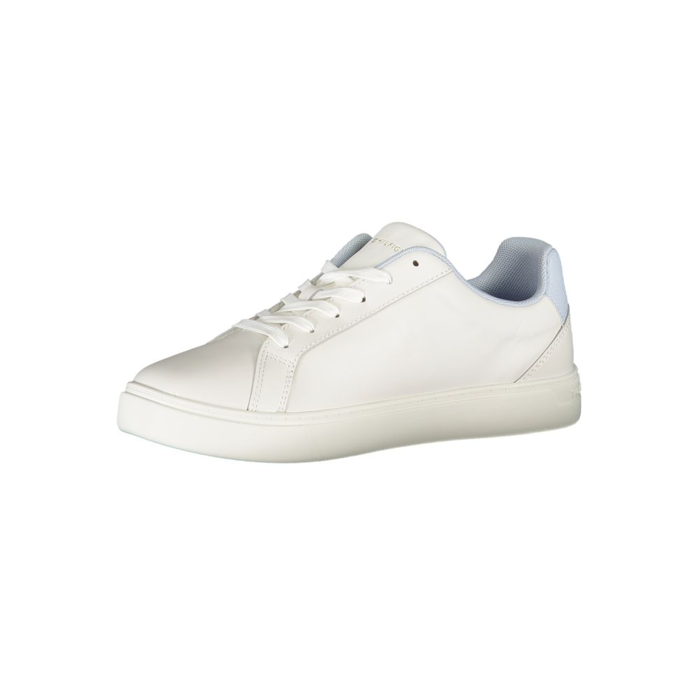 Tommy Hilfiger White Polyester Sneaker - ACCEXO