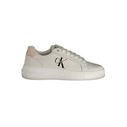Calvin Klein White Polyester Sneaker - ACCEXO