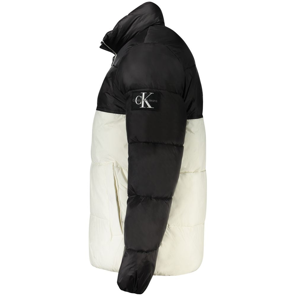 Calvin Klein White Polyester Men Jacket - ACCEXO