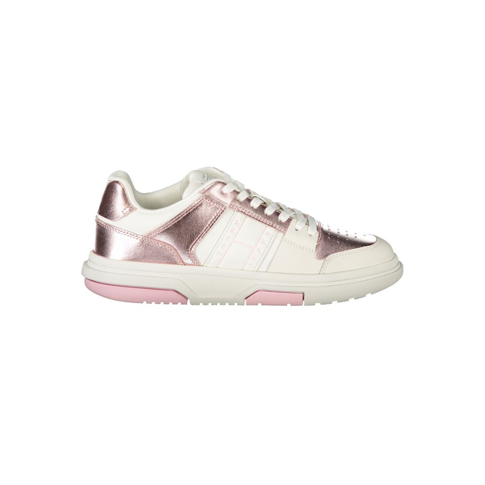 Tommy Hilfiger White Polyethylene Women Sneaker - ACCEXO