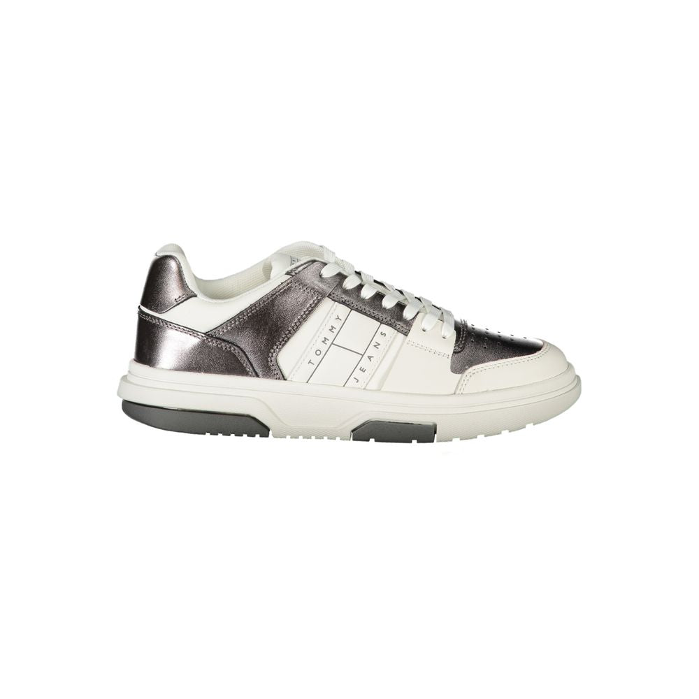 Tommy Hilfiger White Polyethylene Women Sneaker - ACCEXO