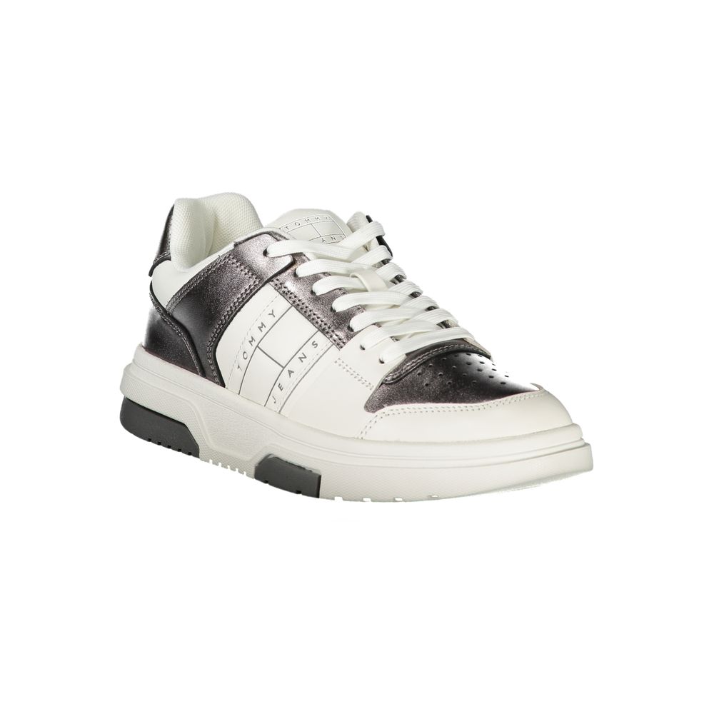 Tommy Hilfiger White Polyethylene Women Sneaker - ACCEXO
