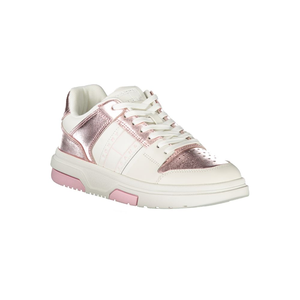 Tommy Hilfiger White Polyethylene Women Sneaker - ACCEXO