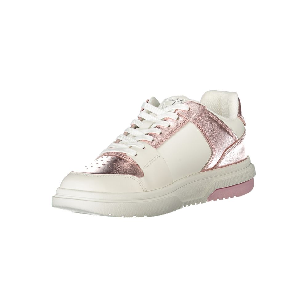 Tommy Hilfiger White Polyethylene Women Sneaker - ACCEXO