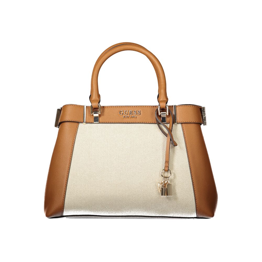 Guess Jeans Brown Cotton Women Handbag - ACCEXO
