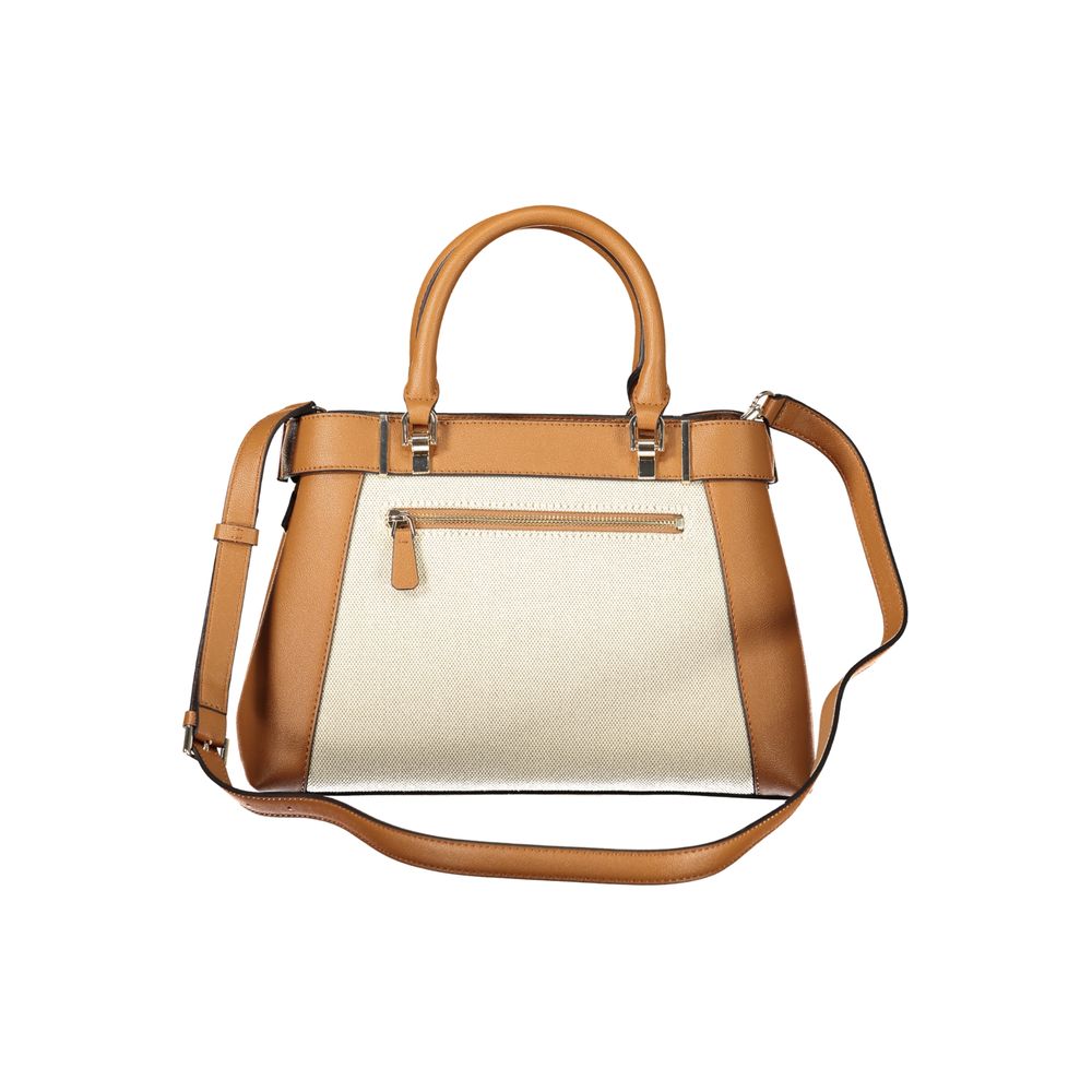 Guess Jeans Brown Cotton Women Handbag - ACCEXO