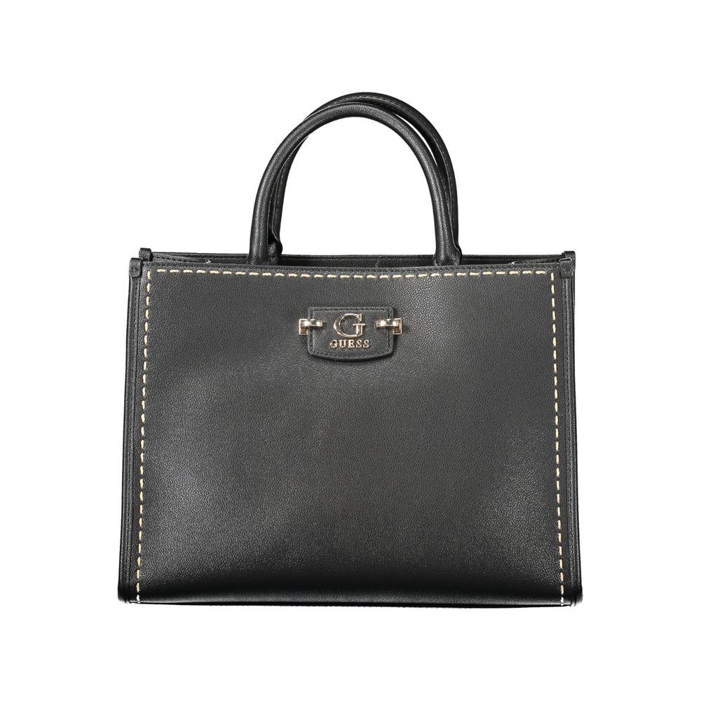 Guess Jeans Black Polyethylene Women Handbag - ACCEXO
