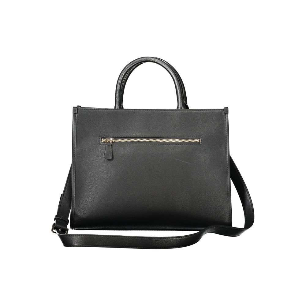 Guess Jeans Black Polyethylene Women Handbag - ACCEXO
