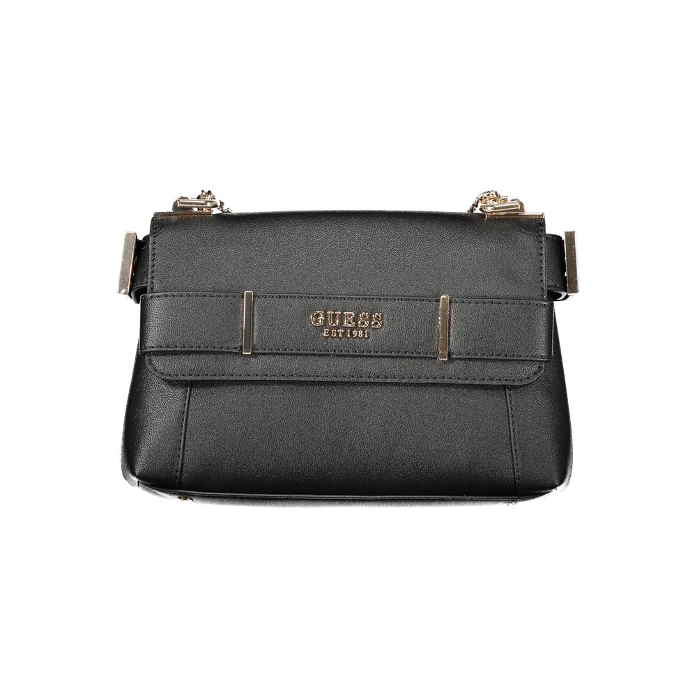 Guess Jeans Black Polyethylene Women Handbag - ACCEXO