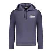 Napapijri Blue Cotton Men Sweater