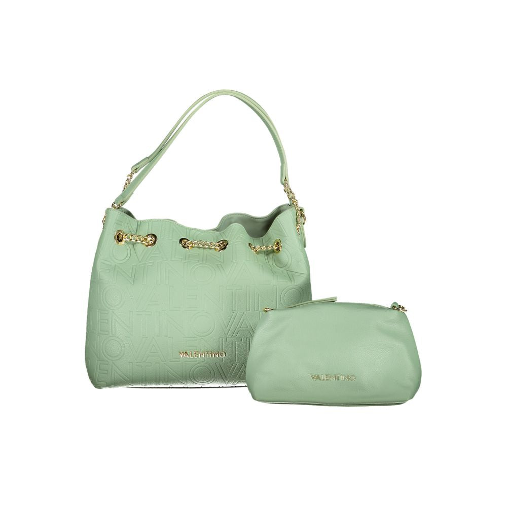 Mario Valentino Green Polyethylene Handbag - ACCEXO