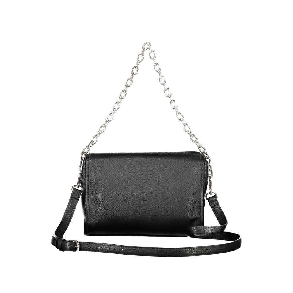 Mario Valentino Black Polyethylene Handbag - ACCEXO