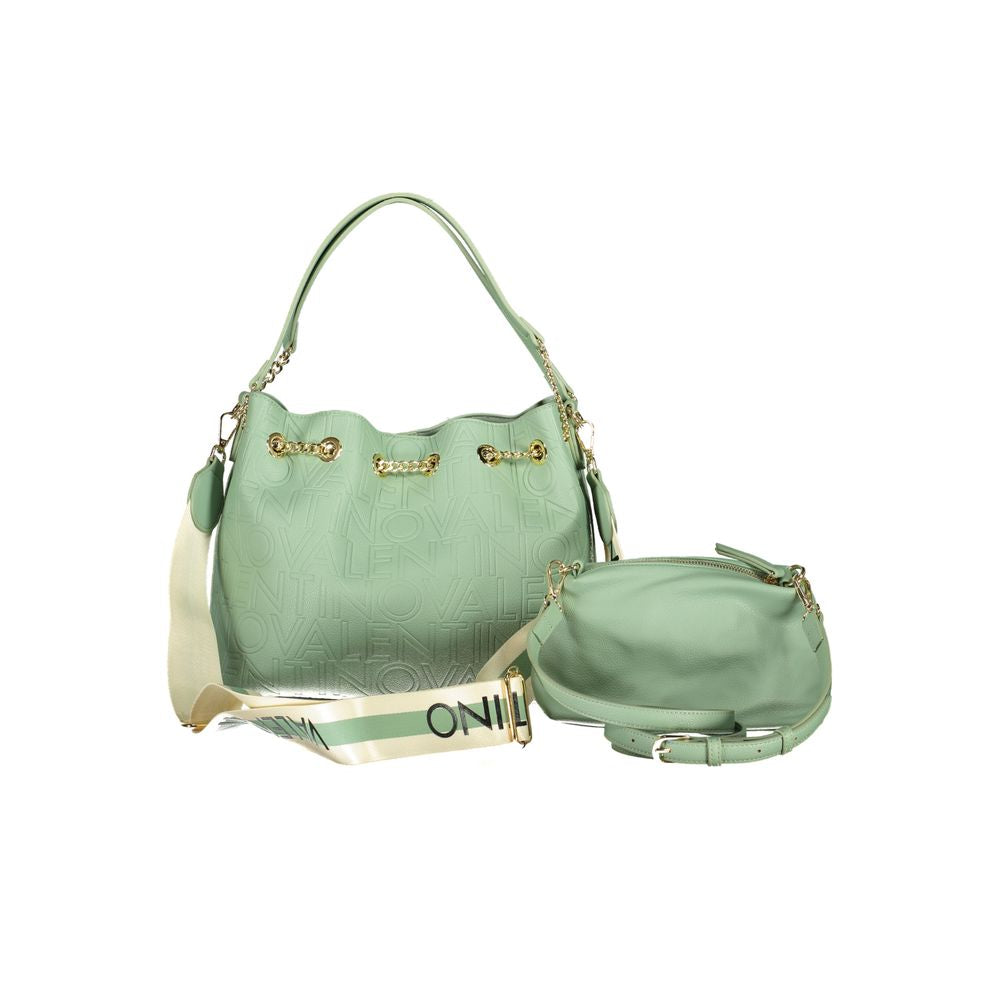Mario Valentino Green Polyethylene Handbag - ACCEXO