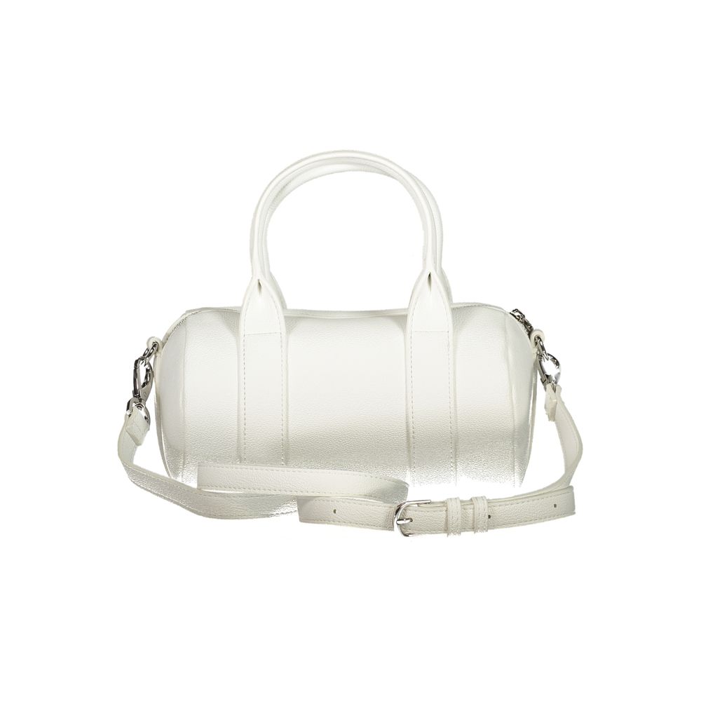 Mario Valentino White Polyethylene Handbag - ACCEXO