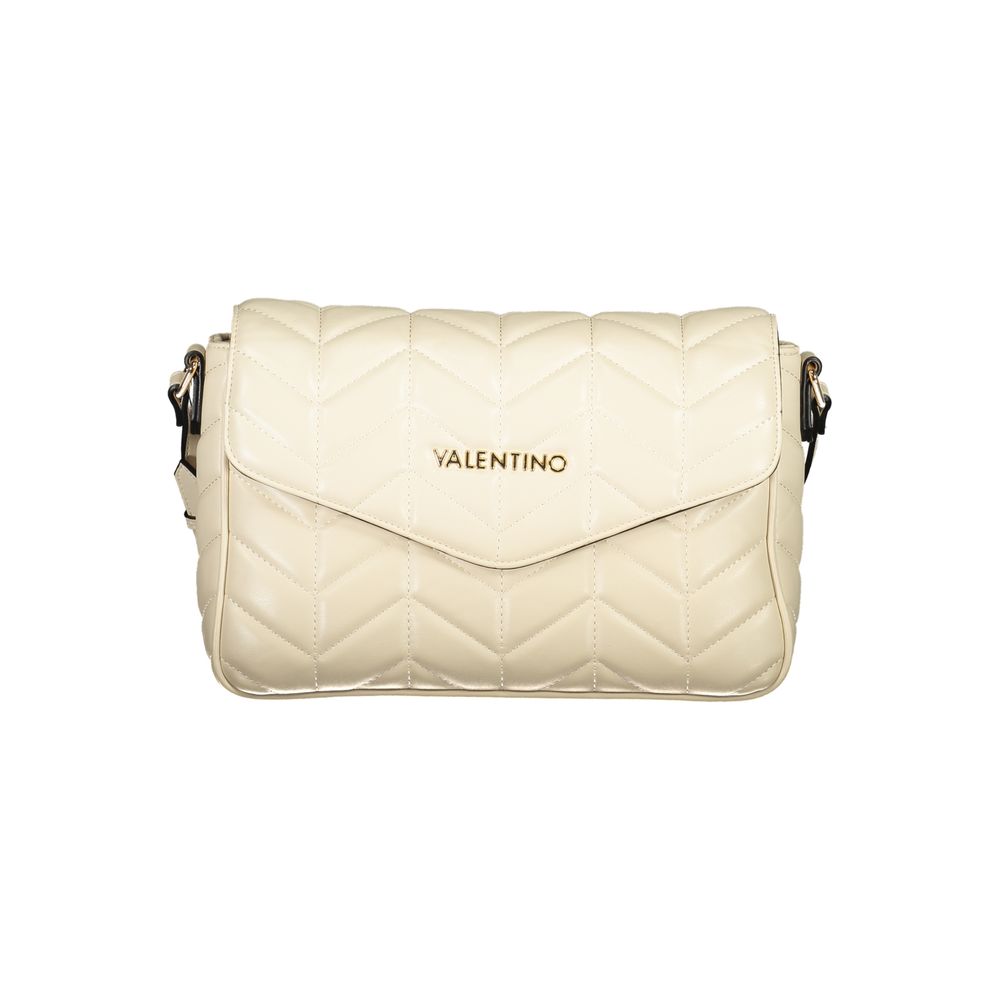 Mario Valentino Beige Polyethylene Handbag - ACCEXO