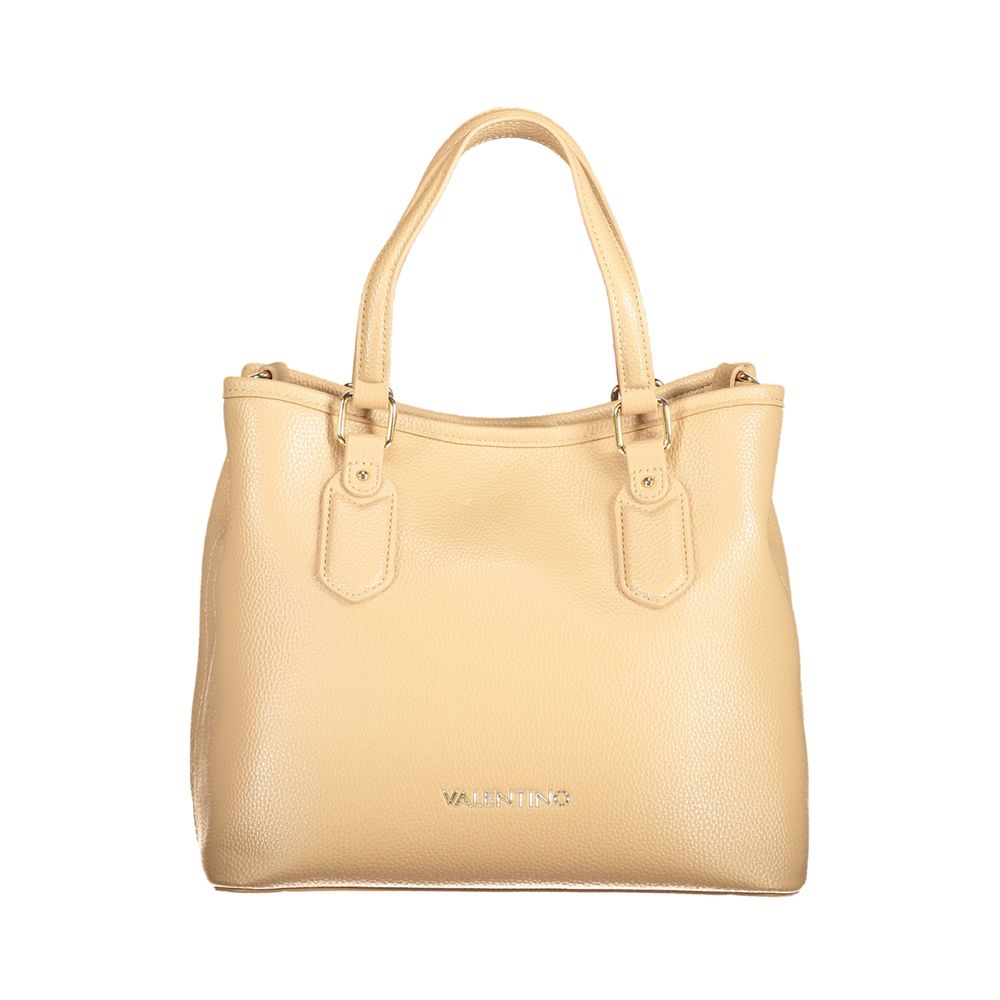 Mario Valentino Beige Polyethylene Women Handbag - ACCEXO