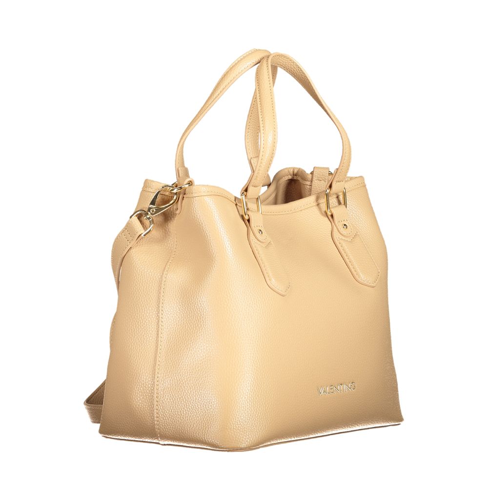 Mario Valentino Beige Polyethylene Women Handbag - ACCEXO