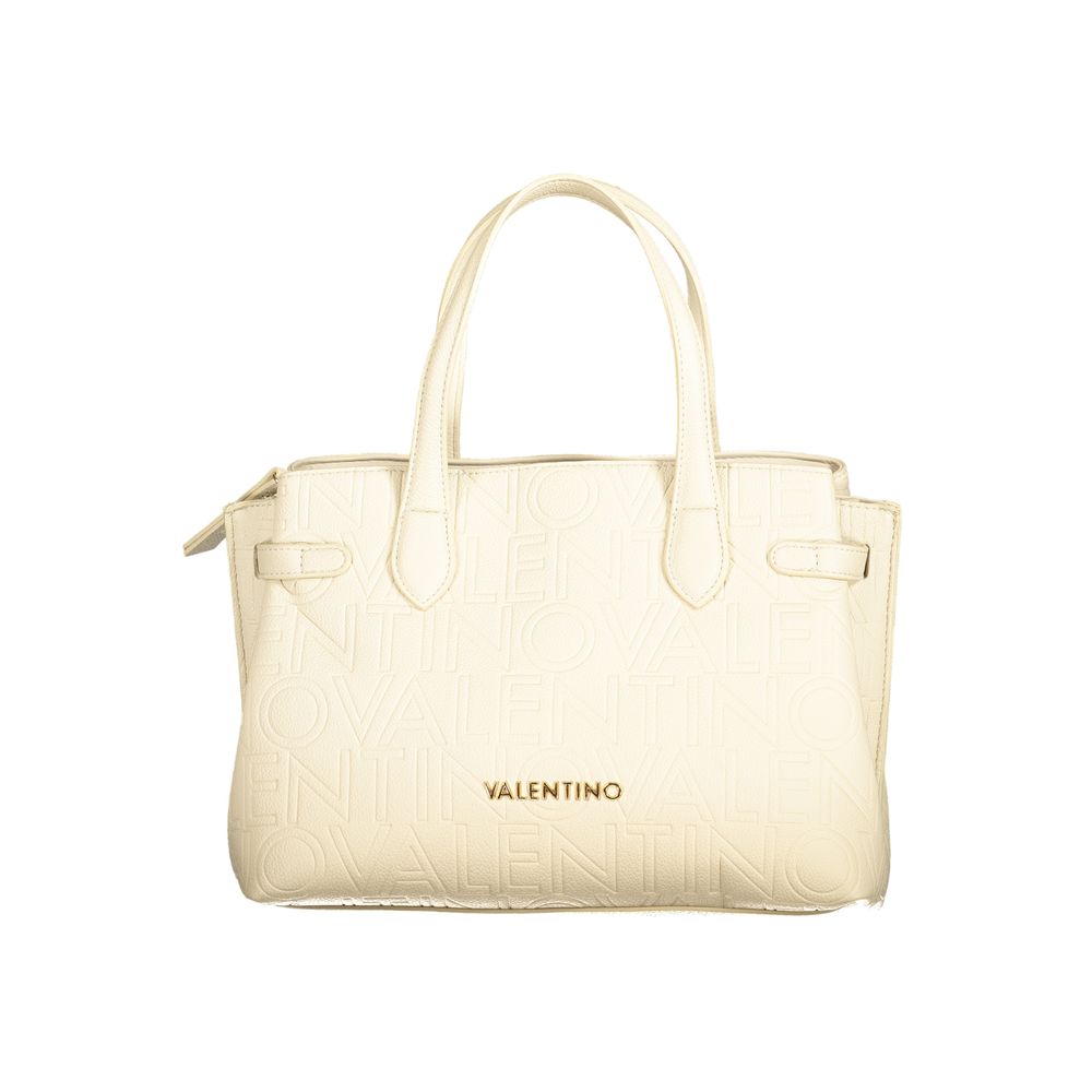 Mario Valentino Beige Polyethylene Women Handbag - ACCEXO