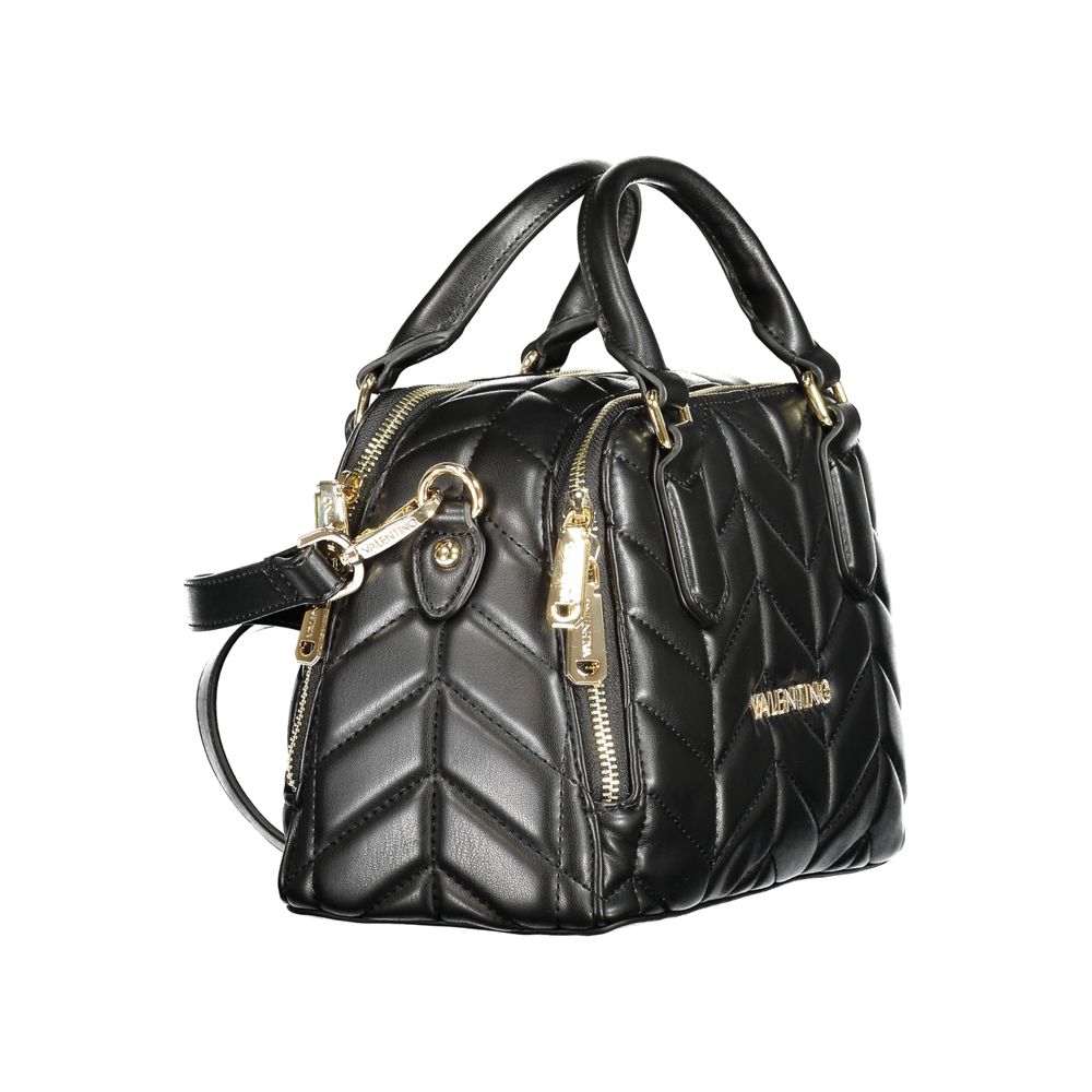 Mario Valentino Black Polyethylene Women Handbag - ACCEXO